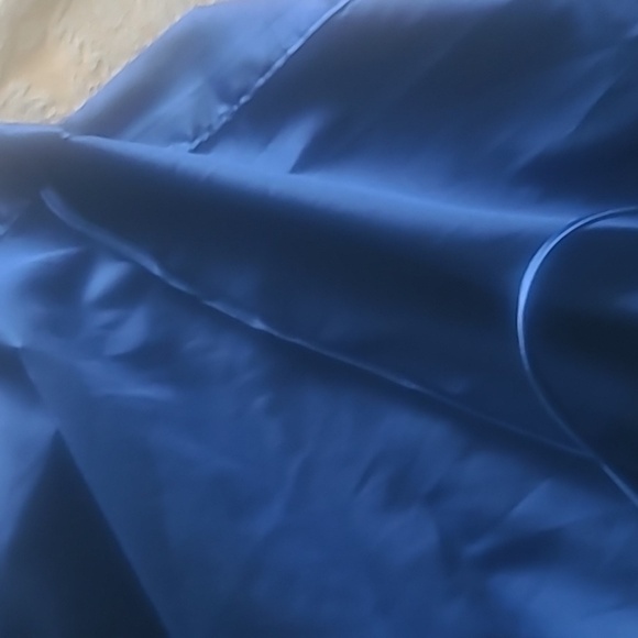 Elegant Blue Women's Robe - Picture 9 of 9